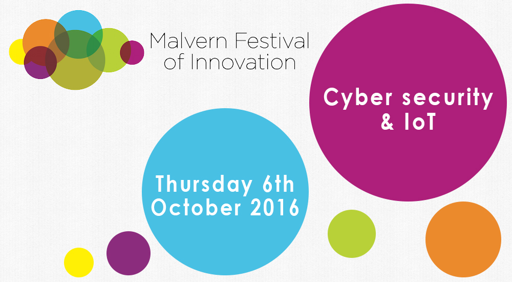 Cybersecurity and IoT – Malvern Festival of Innovation sponsors
