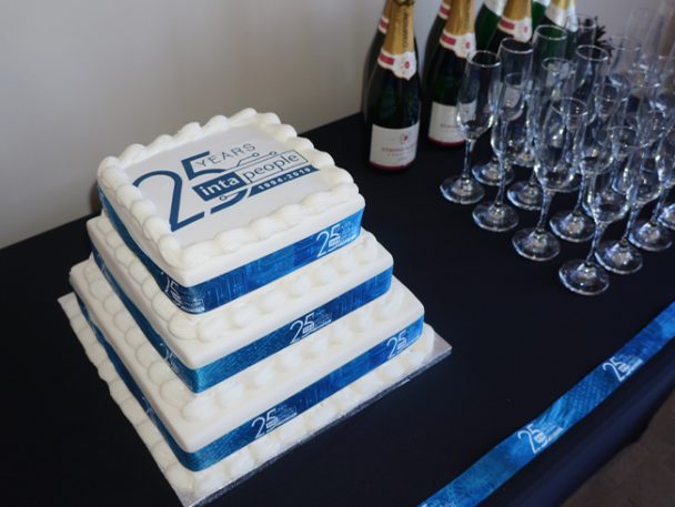2019 – Our history IntaPeople 25 years cake